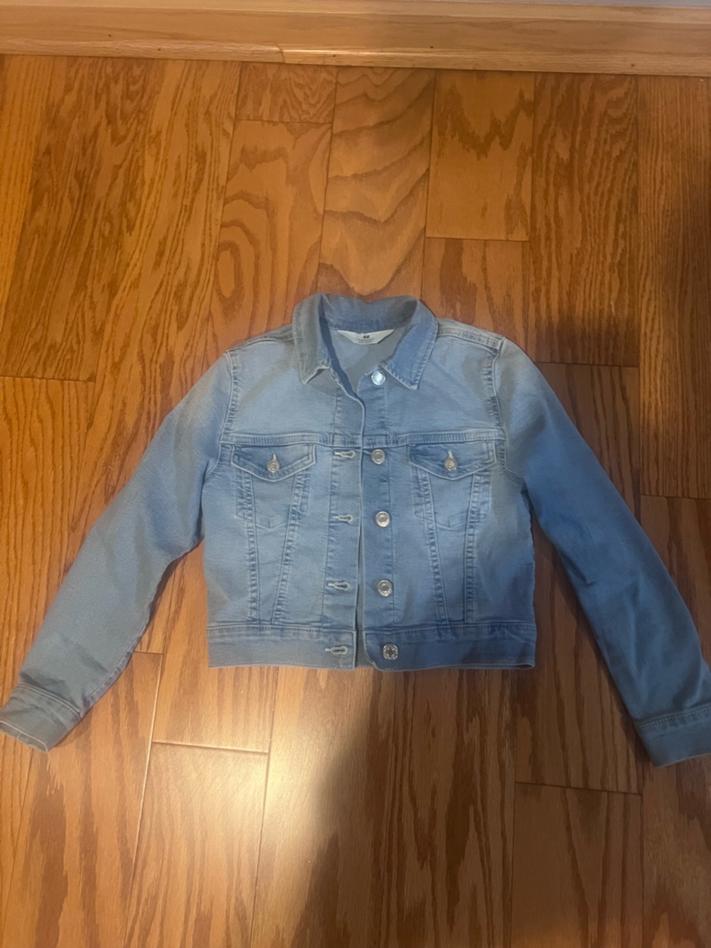H&M girls Light Blue Denim Jacket
